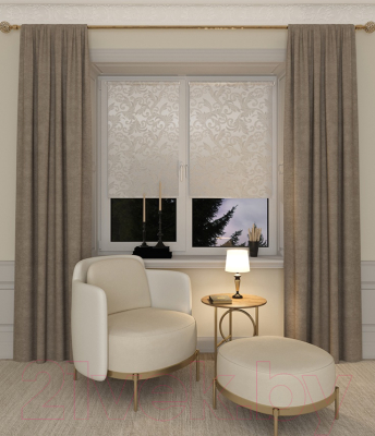 Изображение товара Рулонная штора LEGRAND Севилия 120x175 / 58 080 821 (какао)