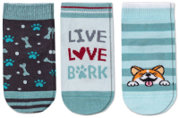 Носки детские Conte Kids Tip-Top 727 (р.12, ассорти, 3 пары) -