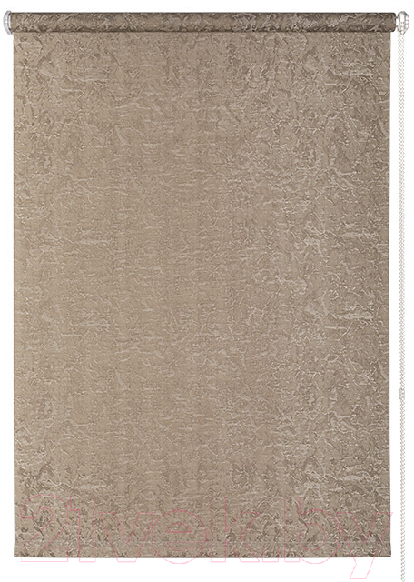 Рулонная штора LEGRAND Фрост 120x175 / 58 087 278 (бежево-серый)