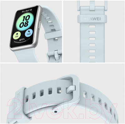 Умные часы Huawei Watch Fit TIA-B09 (серо-голубой)