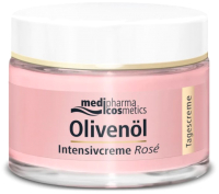 Крем для лица Medipharma Cosmetics Olivenol интенсив Роза дневной (50мл) - 