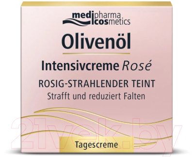Крем для лица Medipharma Cosmetics Olivenol интенсив Роза дневной (50мл)
