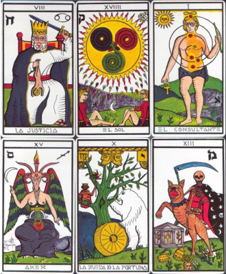 Изображение товара Гадальные карты Fournier Esoteric Tarot / F21816
