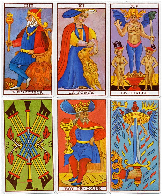 Гадальные карты Fournier Le Tarot De Marseille / F21817 — фото 2