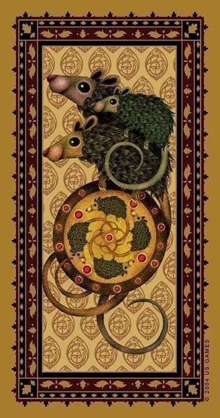 Гадальные карты U.S. Games Systems Medieval Cat Tarot / MCT78