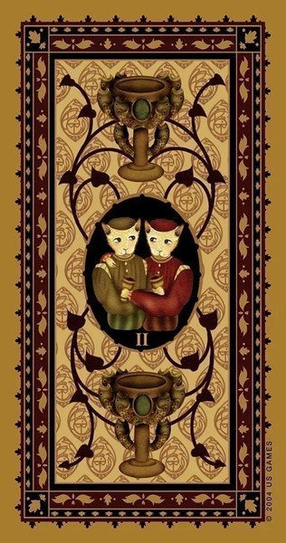 Гадальные карты U.S. Games Systems Medieval Cat Tarot / MCT78