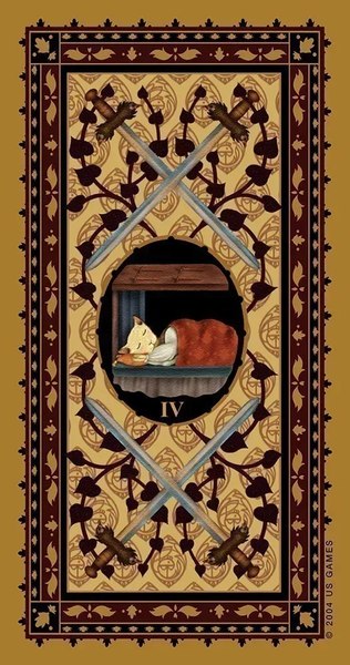 Гадальные карты U.S. Games Systems Medieval Cat Tarot / MCT78