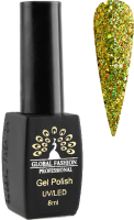 Гель-лак для ногтей Global Fashion Diamond Ball 003 (8мл) - 