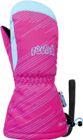 Варежки лыжные Reusch Maxi R-Tex XT Mitten Knockout / 4985515-3305 (р-р 2, Pink/Bachelor Button) - 