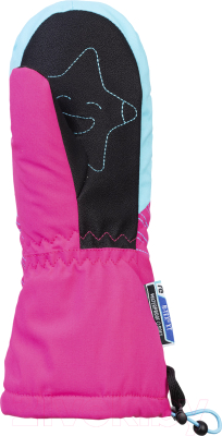 Варежки лыжные Reusch Maxi R-Tex XT Mitten Knockout / 4985515-3305 (р-р 3, Pink/Bachelor Button)