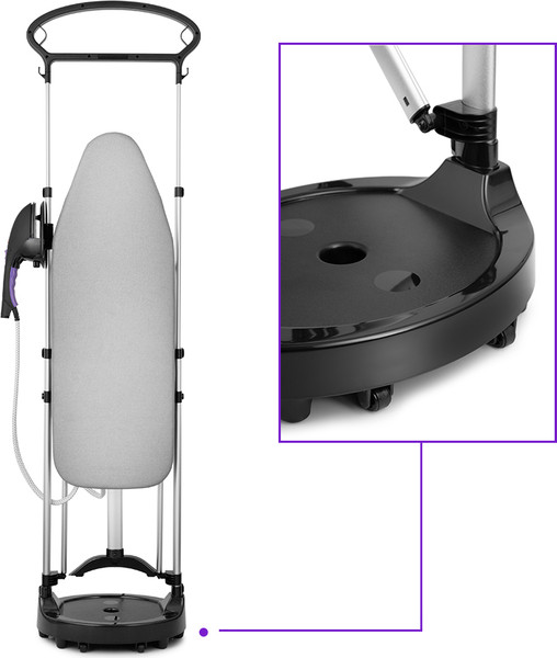 Изображение товара Гладильная система Kitfort KT-992-1 (черный/фиолетовый)