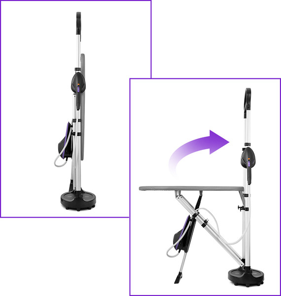 Изображение товара Гладильная система Kitfort KT-992-1 (черный/фиолетовый)