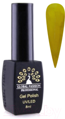 Гель-лак для ногтей Global Fashion Витражный 04 (8мл)