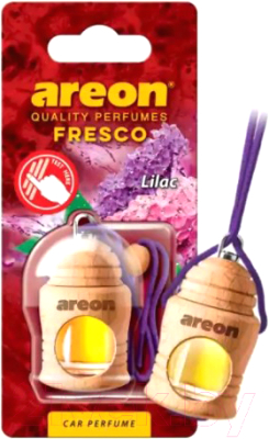 Ароматизатор автомобильный Areon Fresco Lilac / ARE-FRTN12