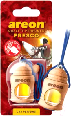 Ароматизатор автомобильный Areon Fresco Hawaii / ARE-FRTN13