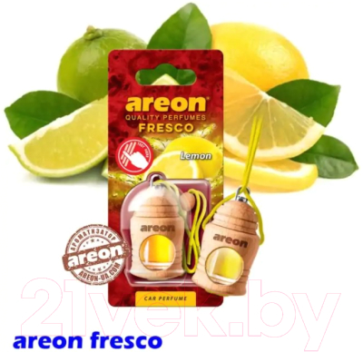 Ароматизатор автомобильный Areon Fresco Lemon / ARE-FRTN19