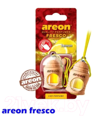 Ароматизатор автомобильный Areon Fresco Lemon / ARE-FRTN19