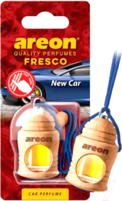 Ароматизатор автомобильный Areon Fresco New Car / ARE-FRTN26