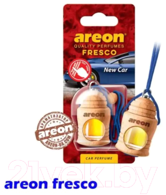 Ароматизатор автомобильный Areon Fresco New Car / ARE-FRTN26