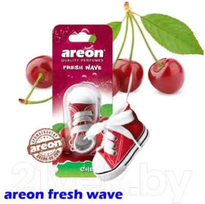 Ароматизатор автомобильный Areon Fresh Wave Cherry / ARE-FW07