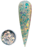 Гель-лак для ногтей Global Fashion Diamond Painting Glitter Gel 09 (5г) - 