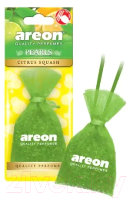 Ароматизатор автомобильный Areon Pearls Citrus Squash / ARE-ABP05