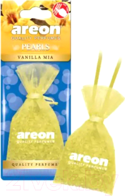 Ароматизатор автомобильный Areon Pearls Vanilla mia / ARE-ABP07