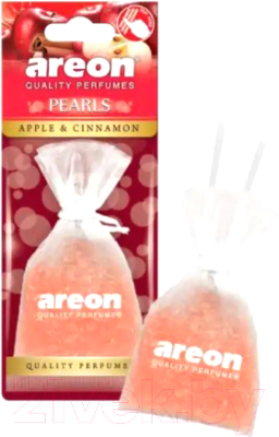 Ароматизатор автомобильный Areon Pearls Apple Cinnamon / ARE-ABP12