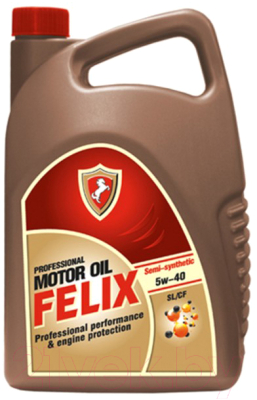 

Моторное масло FELIX, 5W40 SG/CD / 410900013