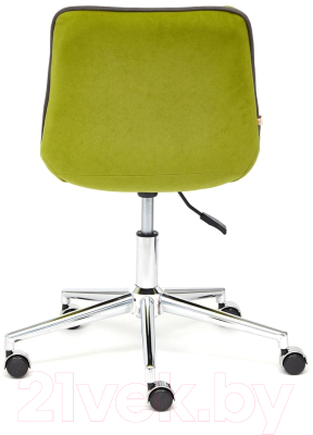 Кресло офисное Tetchair Style флок (оливковый)