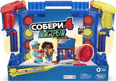 

Настольная игра Hasbro, Собери 4. Нерф / E9122121