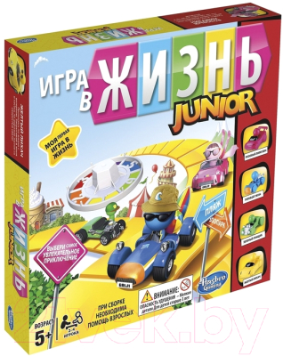 

Настольная игра Hasbro, Игра в жизнь. Джуниор / E6678121