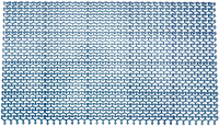 Ковровая дорожка Ковропласт Волна (100x1000, синий) - 