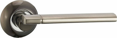 Ручка дверная Vantage V78BN/CP (черный никель) - 