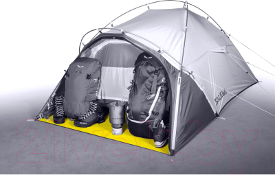 Палатка Salewa Litetrek Pro III Tent / 5618-4745 (Light Grey /Mango)