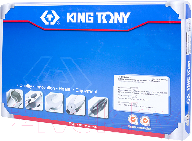 Набор отверток King TONY 9-31124MRV