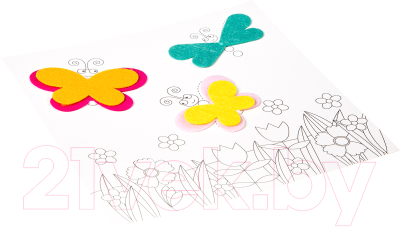 Набор для творчества Bondibon Картина своими руками бабочки / ВВ2463