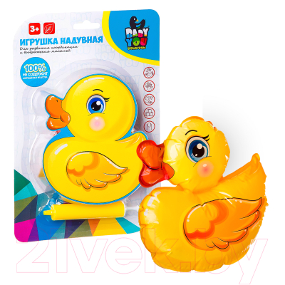 Изображение товара Игрушка для ванной Bondibon Игрушка надувная Уточка / ВВ2567