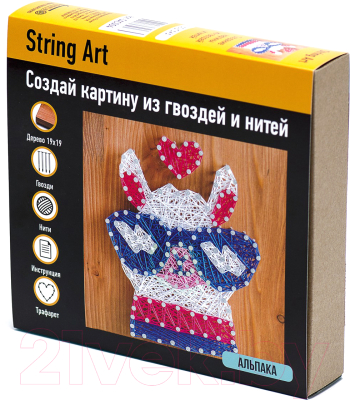 

Набор для творчества "изонить" String Art, Альпака SAC004