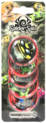 

Игровой набор CatchUp Toys, Spider Spin. Collective Tokens / SS-002T-RED