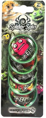 

Игровой набор CatchUp Toys, Spider Spin. Collective Tokens / SS-002T-GRE
