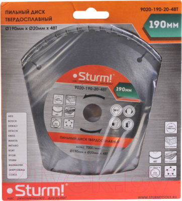 

Пильный диск Sturm!, S-060482