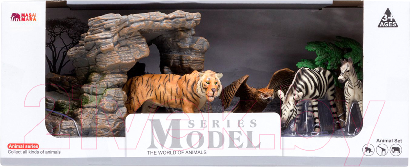 Набор фигурок Masai Mara Мир диких животных / MM201-015