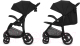 Миниатюра изображения товара Детская прогулочная коляска KinderKraft Cruiser (Black)