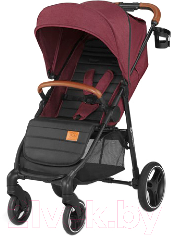 Детская прогулочная коляска KinderKraft Grande LX (Burgundy)