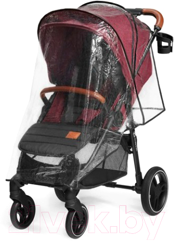 Детская прогулочная коляска KinderKraft Grande LX (Burgundy)