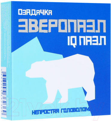 

Игра-головоломка Озадачка, Медведь / 22821