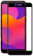 Защитное стекло для телефона Case Full Glue для Huawei Y5p/Honor 9S (глянец черный) - 