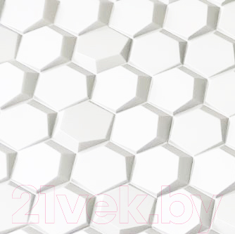 Гипсовая панель Eviro Рози 500x500мм (белый)