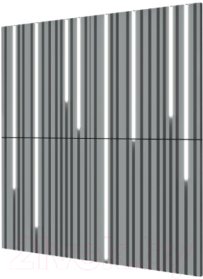 Гипсовая панель Eviro Barcode Led 500x500мм (белый)